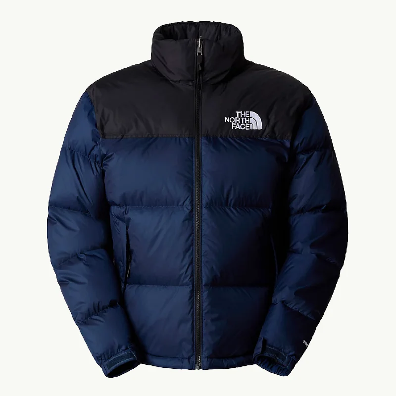 Men's durable casual jacket-96 Retro Nuptse Jacket - Summit Navy/TNF Black