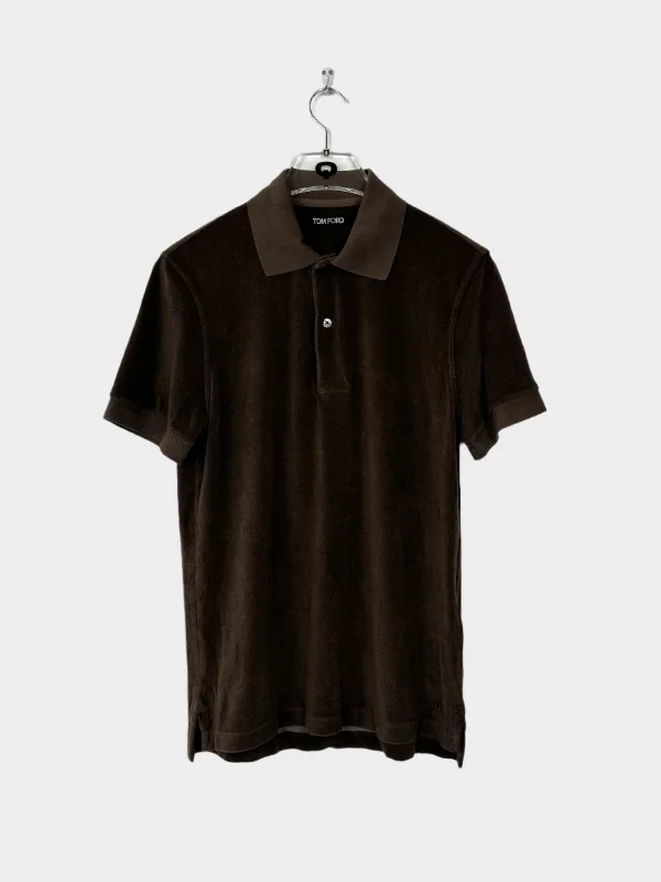 Men's modern athletic t-shirt-Terry Brown Polo