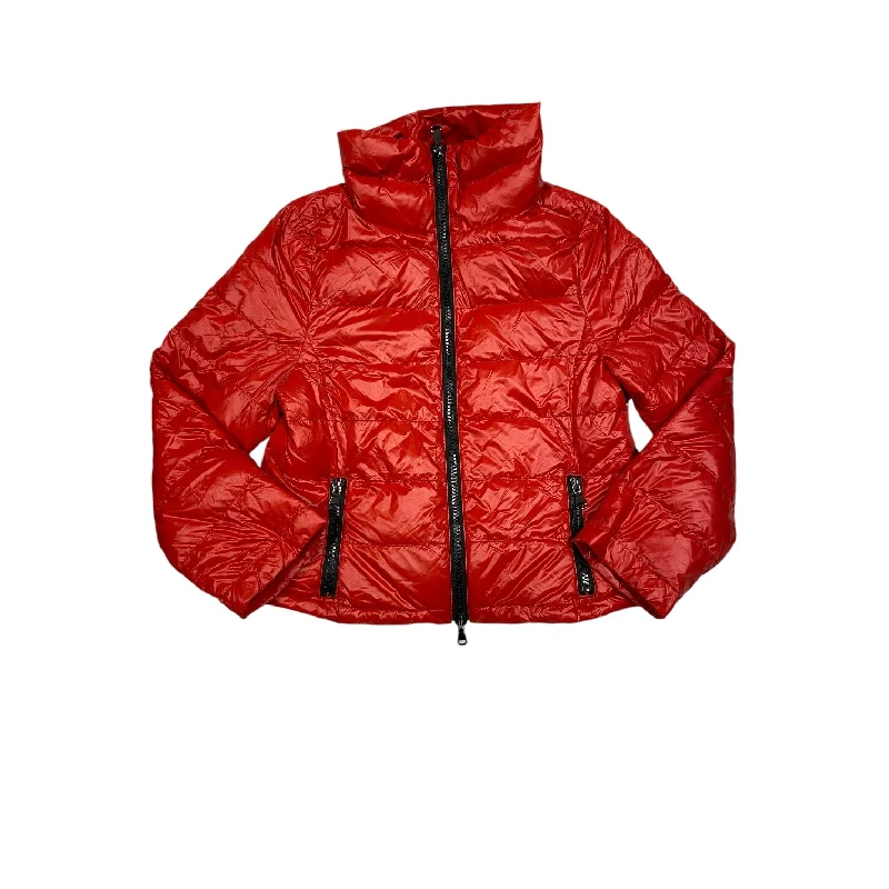 Men's high-performance hiking coat-Jacket Puffer & Quilted By Cmc In Red, Size: Xs