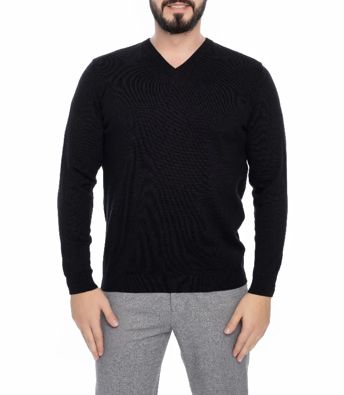 Men's party knit-ARIZONA V-NECK SWEATER