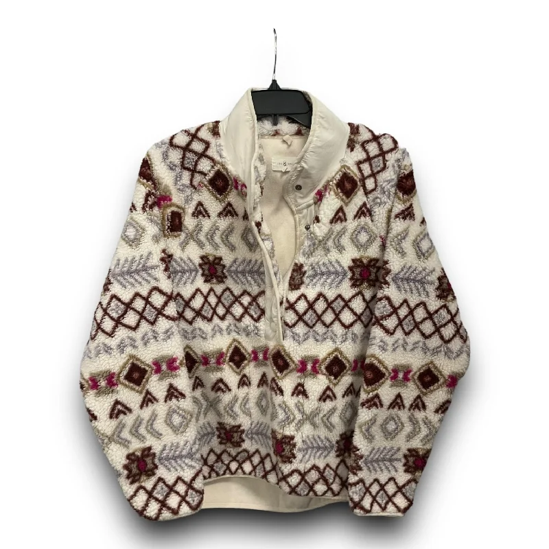 Men's adaptable jacket-Jacket Faux Fur & Sherpa By Lou And Grey In Multi-colored, Size: M