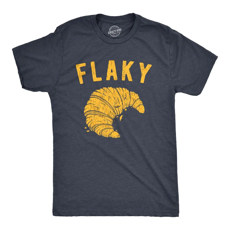 Men's summer gym t-shirt-Flaky Men's T Shirt