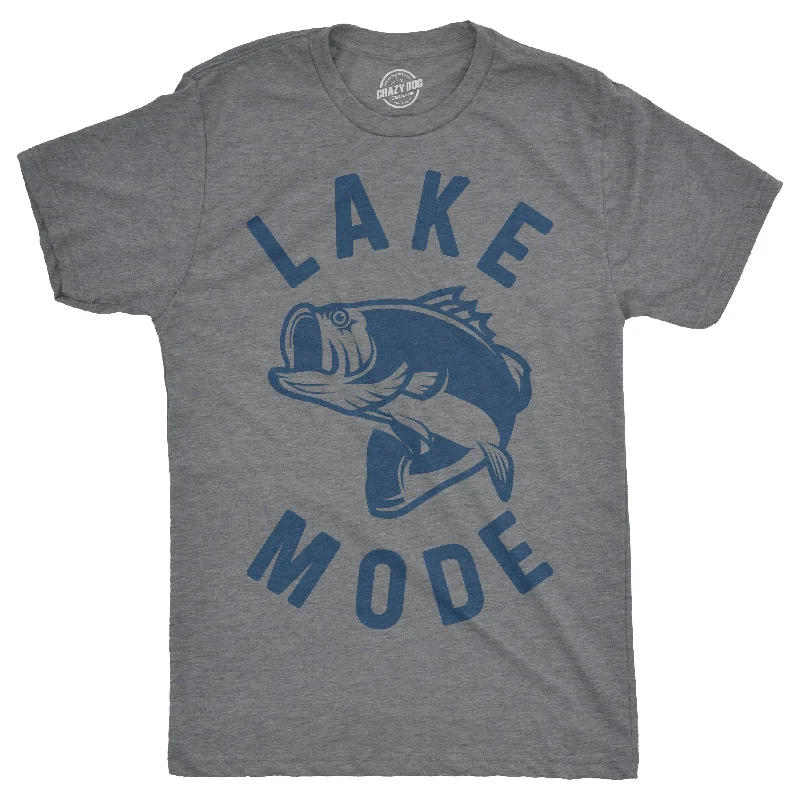 Men's summer gym t-shirt-Lake Mode Men's T Shirt