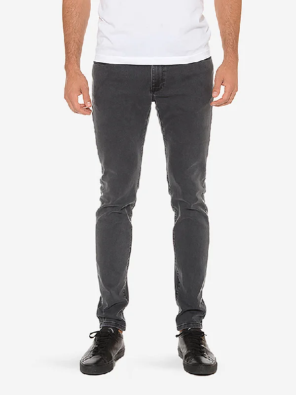 Men's sporty travel pants-Skinny Stone Jeans