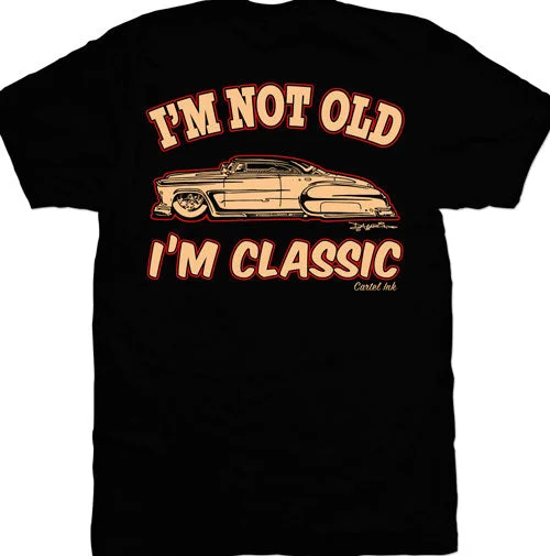 Men's relaxed fit gym t-shirt-I'm Not Old I'm Classic Men's T-Shirt