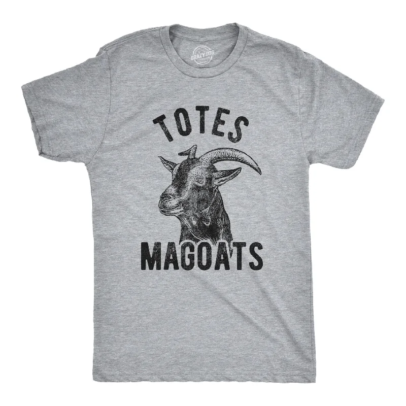 Men's lightweight gym t-shirt-Totes McGoats Men's T Shirt