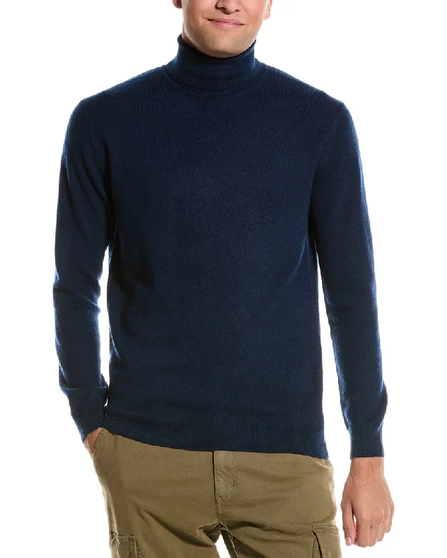 Men's hunting knit-Forte Turtleneck Cashmere Sweater