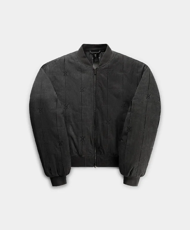 Men's summer windbreaker-Black Oversized Rasul Bomber