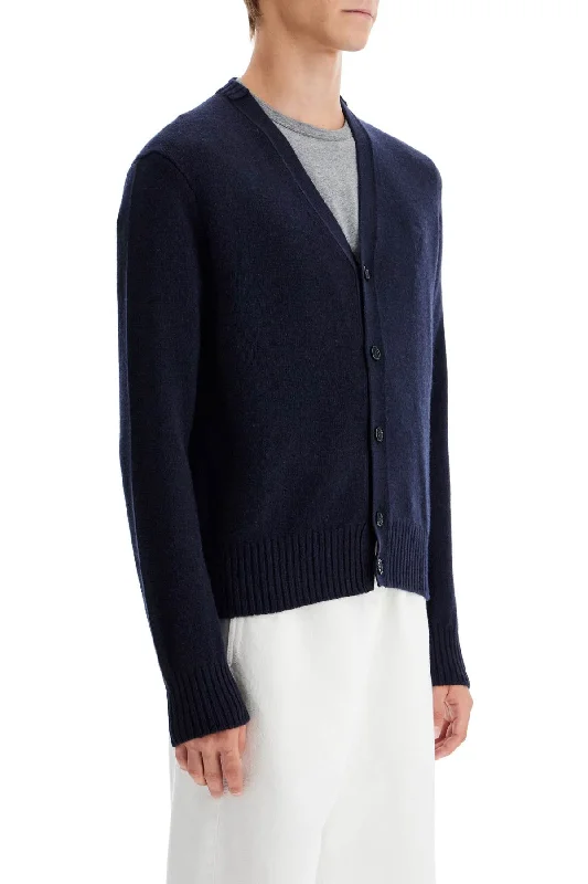 Men's sleep knit-Ami Alexandre Matiussi Cashmere Cardigan For