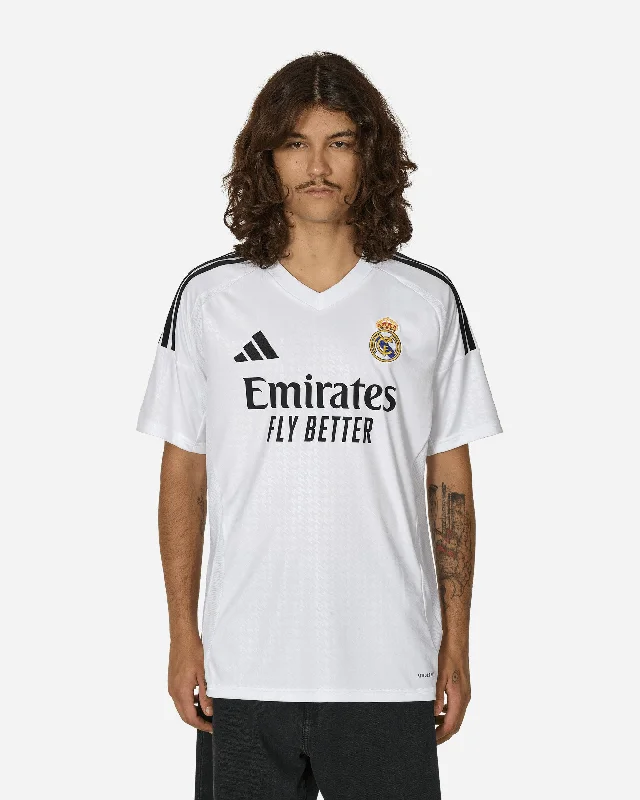 Men's ultra-lightweight workout t-shirt-Real Madrid 24 Home Jersey White