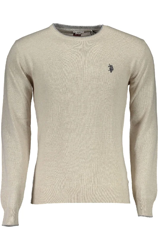 Men's wrinkle-resistant sweater-U.S. POLO ASSN.  Wool Men's Sweater