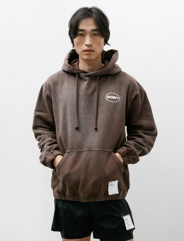 Men's pre-shrunk casual hoodie-Softcell Hoodie Sun Bleached Brown