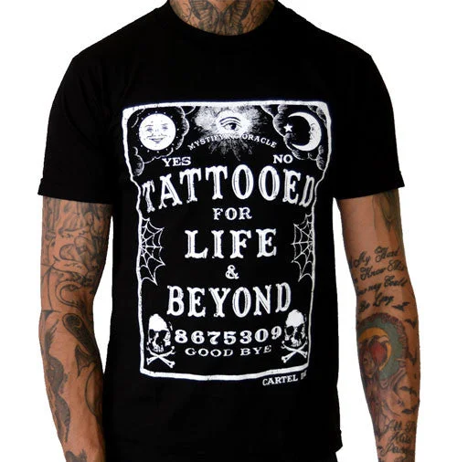 Men's summer gym t-shirt-Tattooed For Life and Beyond Men's T-Shirt