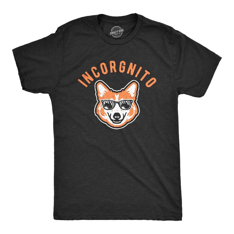 Men's breathable workout wear t-shirt-Incorgnito Men's T Shirt