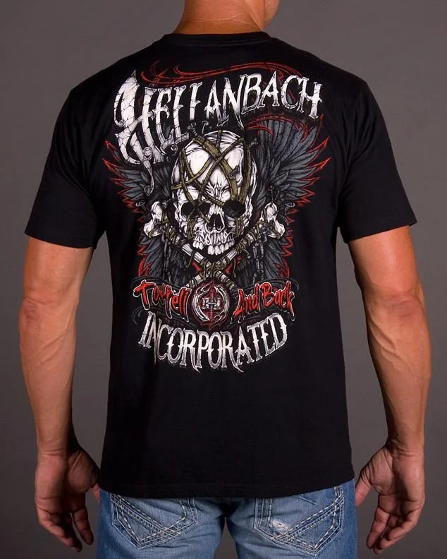 Men's lightweight gym t-shirt-To Hell & Back T-Shirt