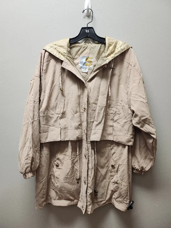 Men's performance field jacket-Jacket Windbreaker By Clothes Mentor In Tan, Size: S