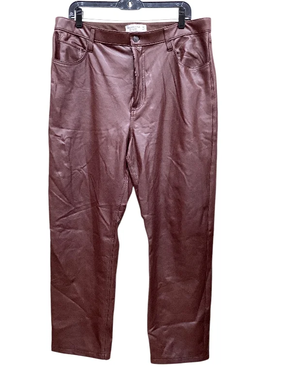 Men's organic work pants-Pants Other By Abercrombie And Fitch In Brown, Size: 16