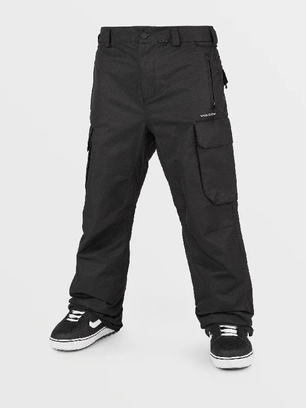 Men's quick-dry travel wear pants-Mens V.Co Hunter Pants - Black