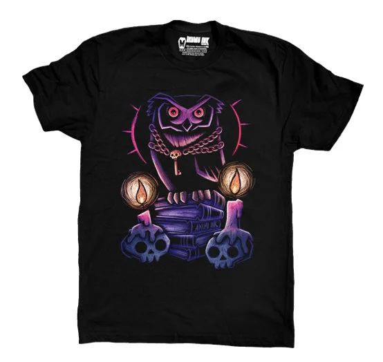 Men's adventure-ready casual shirt-The Owl's Crypt Men Tshirt