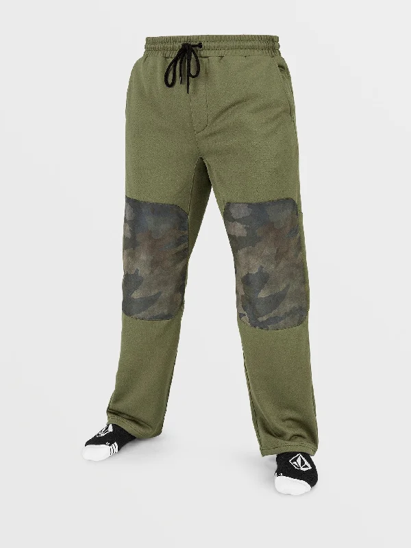 Men's adventure-ready work pants-Mens Tech Fleece Pants - Military