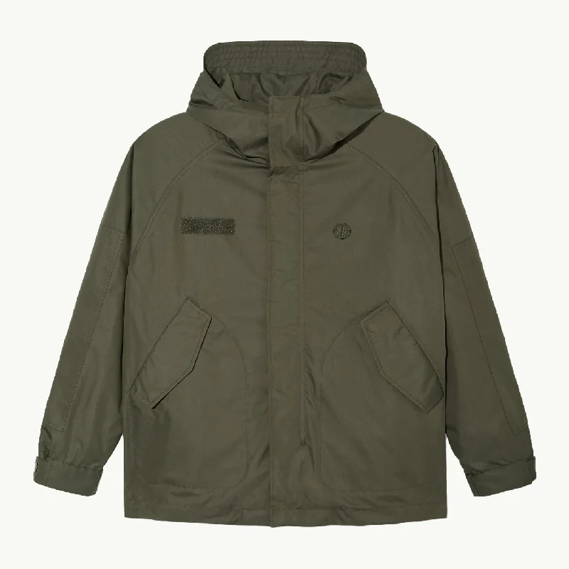 Men's versatile travel jacket-Walter Army Jacket - Army Green