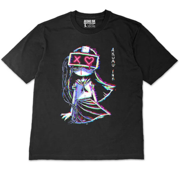 Men's functional shirt-Glitched v3.0 Oversized Unisex Tshirt