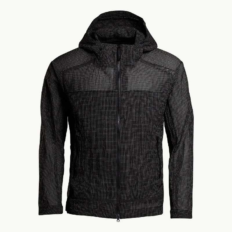 Men's weatherproof winter jacket-Ripstop Jacket - Black