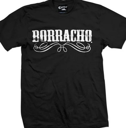 Men's breathable workout wear t-shirt-Borracho Men's T-Shirt