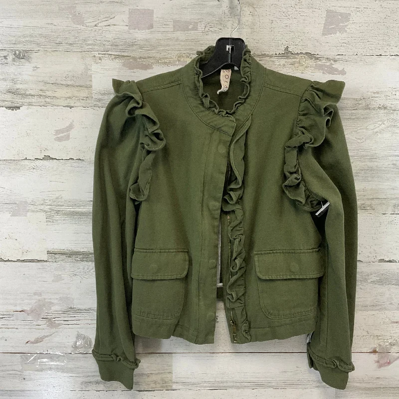 Men's summer utility jacket-Jacket Other By Dolan Left Coast In Green, Size: Xs