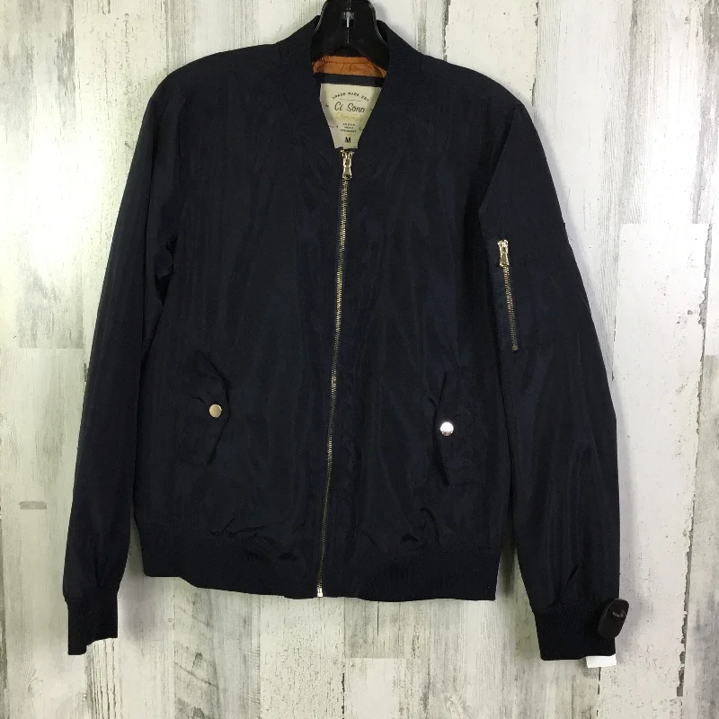 Men's adventure-ready casual jacket-Jacket Other By Ci Sono In Navy, Size: M