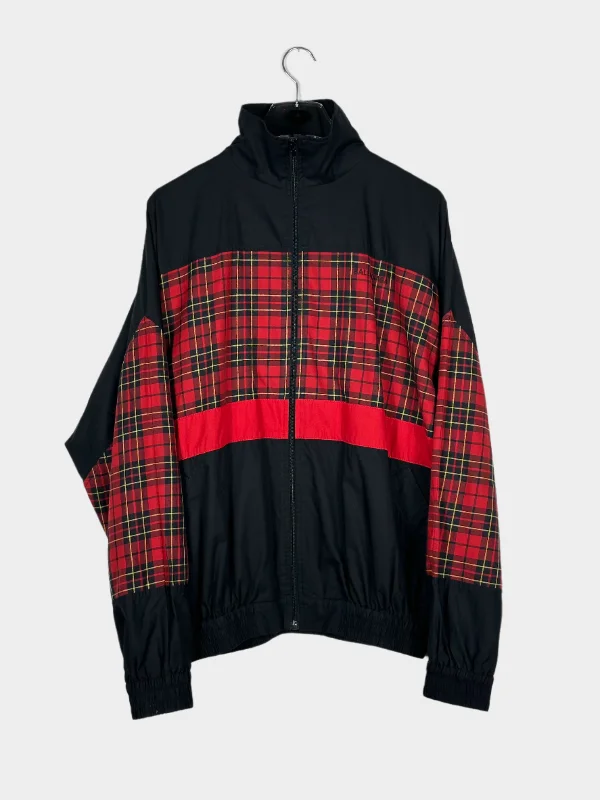 Men's pre-shrunk winter coat-Tartan Logo Jacket